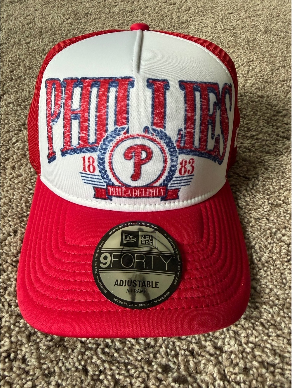 New Era 9FORTY Philadelphia Phillies Adjustable Baseball Cap